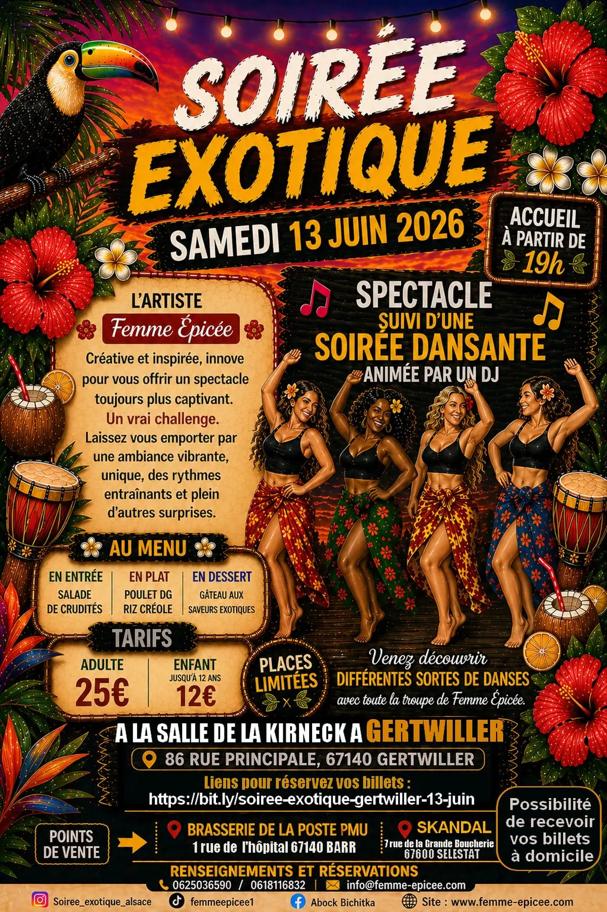 Soirée exotique
