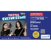 Festival Culturissimo - Lecture musicale de Marianne Denicourt x Dom La Nena