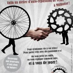 Auto-réparation de vélo par Poto'cyclettes