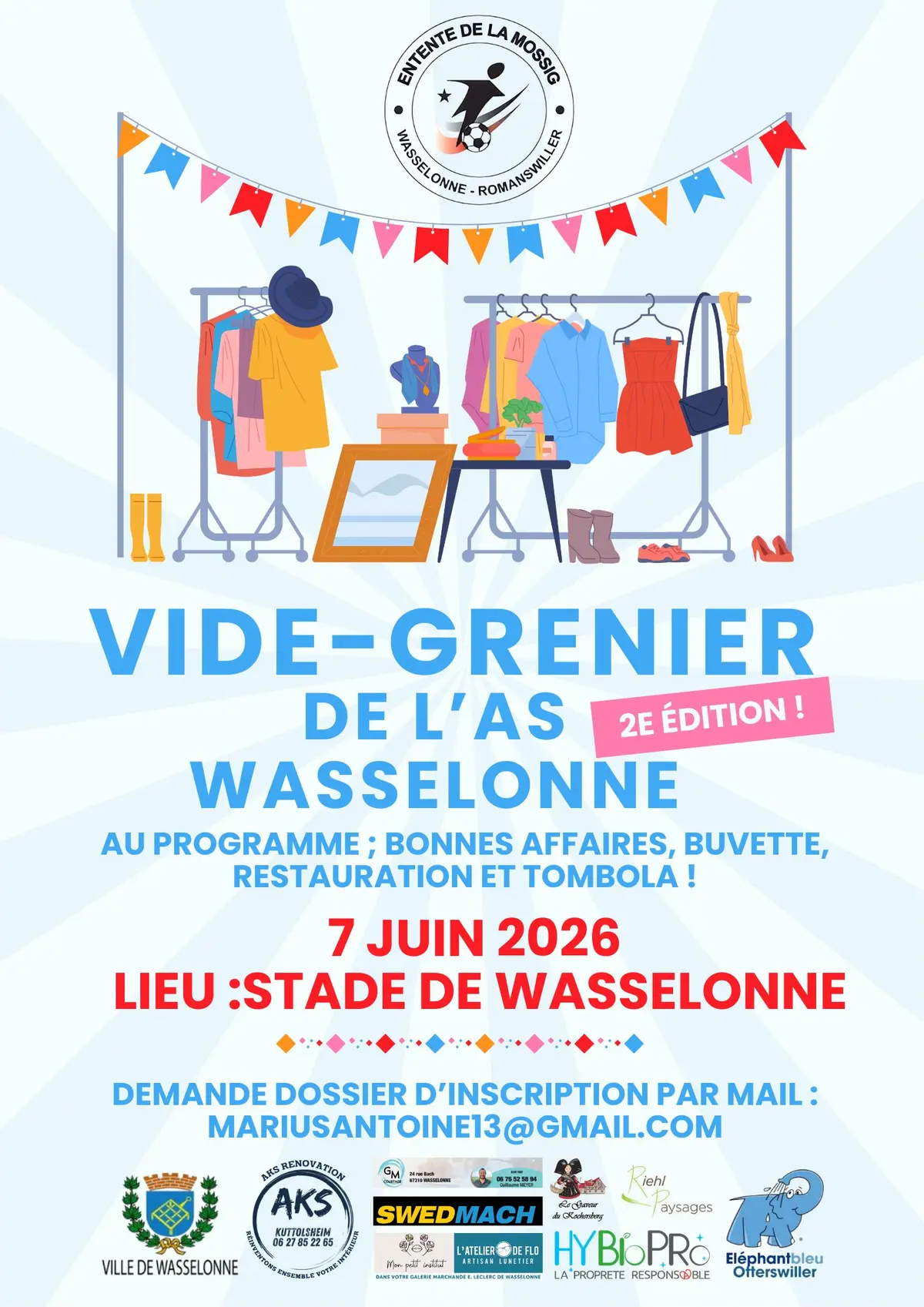 Vide Grenier de L'as Wasselonne 