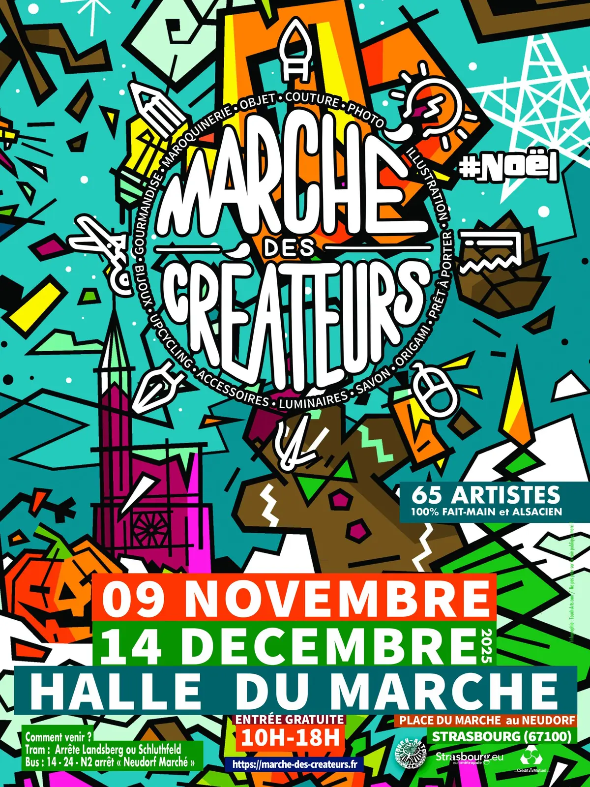 Marché des créateurs de Noël