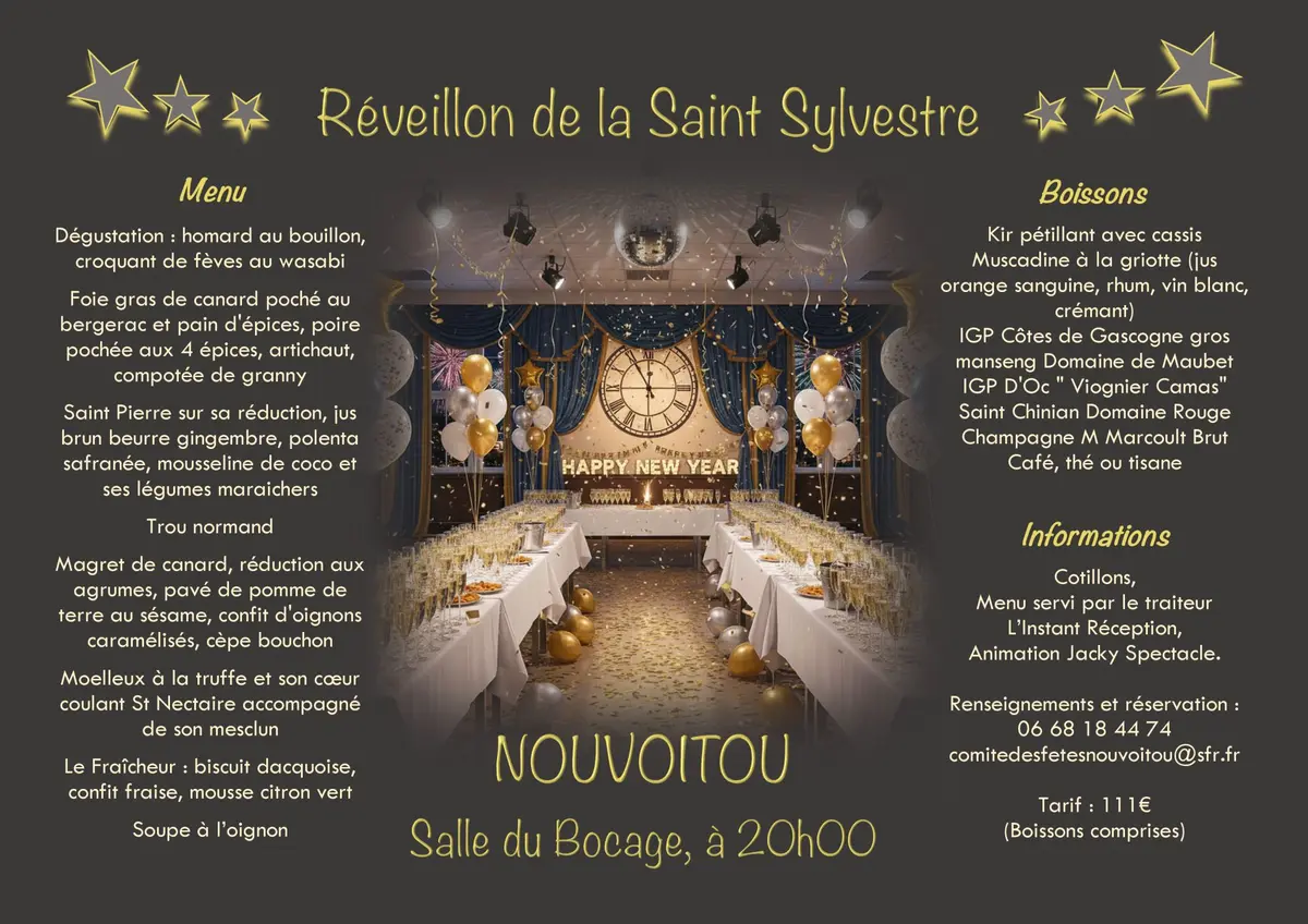 Réveillon Saint Sylvestre