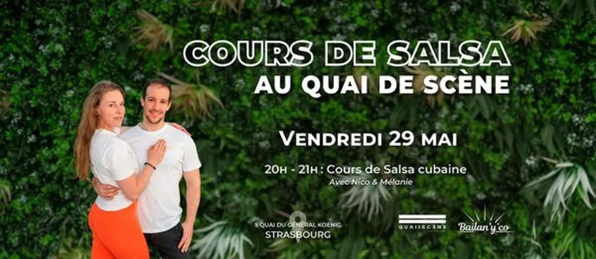 Cours de Salsa au Quai de Scène