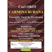 Concert : Carmina Burana de Carl ORFF