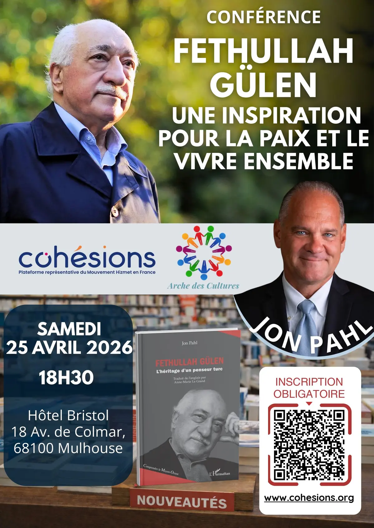 Conférence avec l’auteur Jon Pahl | Historien des religions & dialogue