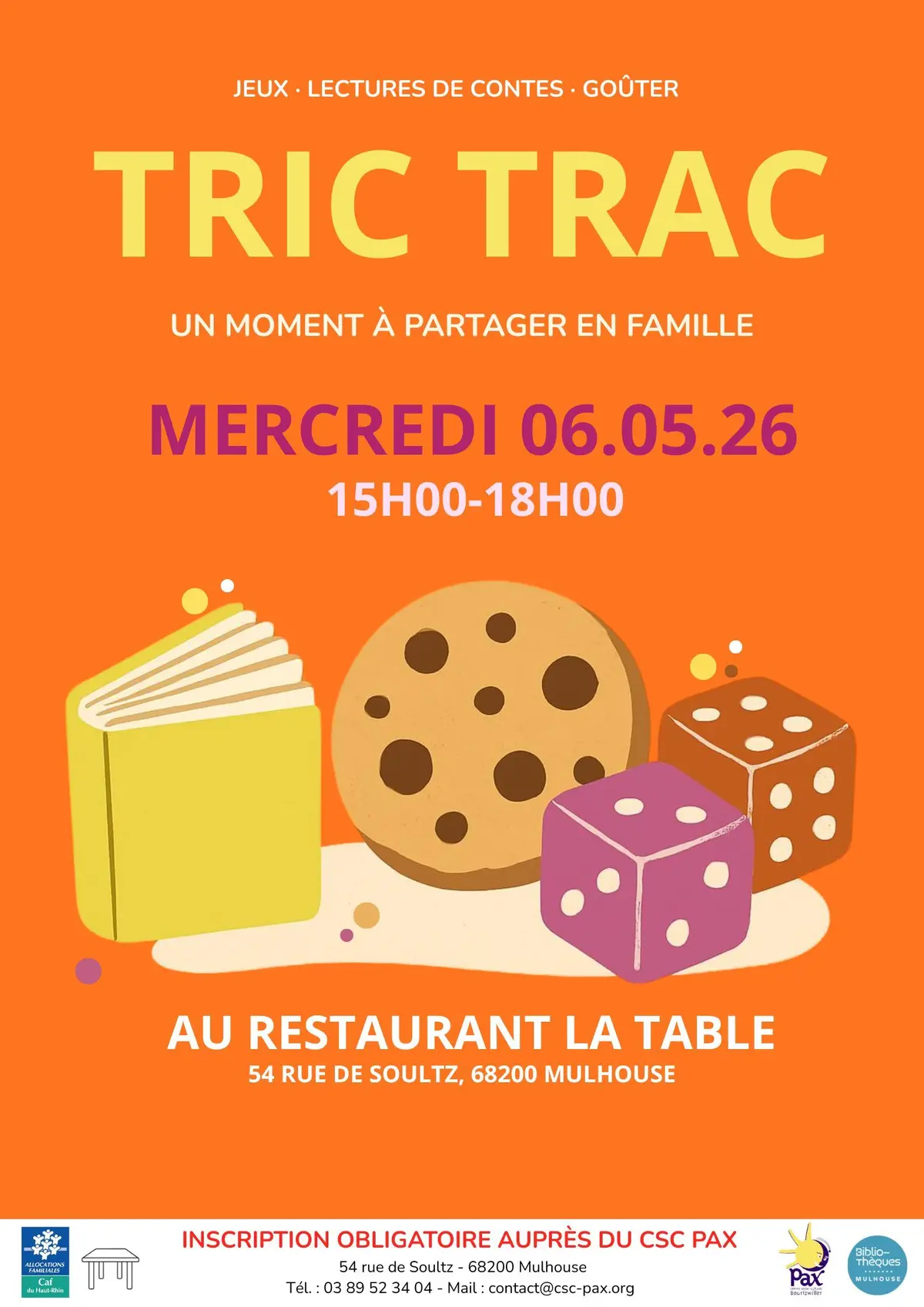 Tric-Trac du mercredi en famille