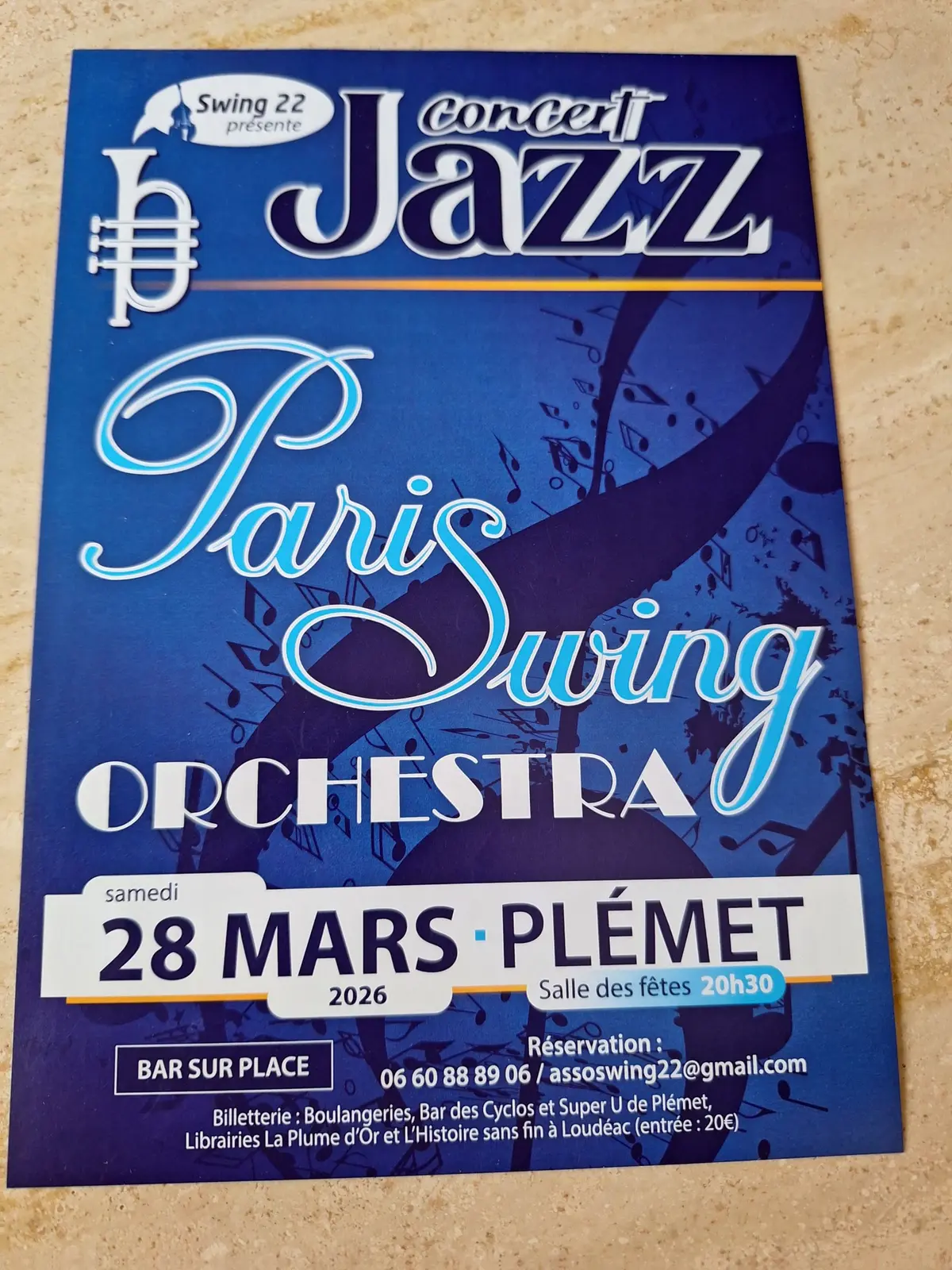 Paris swing orchestra