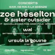 Zoe Heselton & Sister Outsider en concert à La Grenze