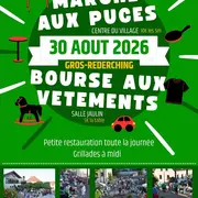 Marché aux puces et Bourse aux vêtements et affaires de puériculture