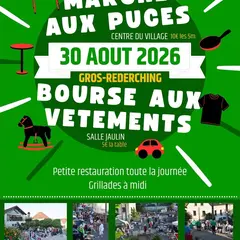 Marché aux puces et Bourse aux vêtements et affaires de puériculture