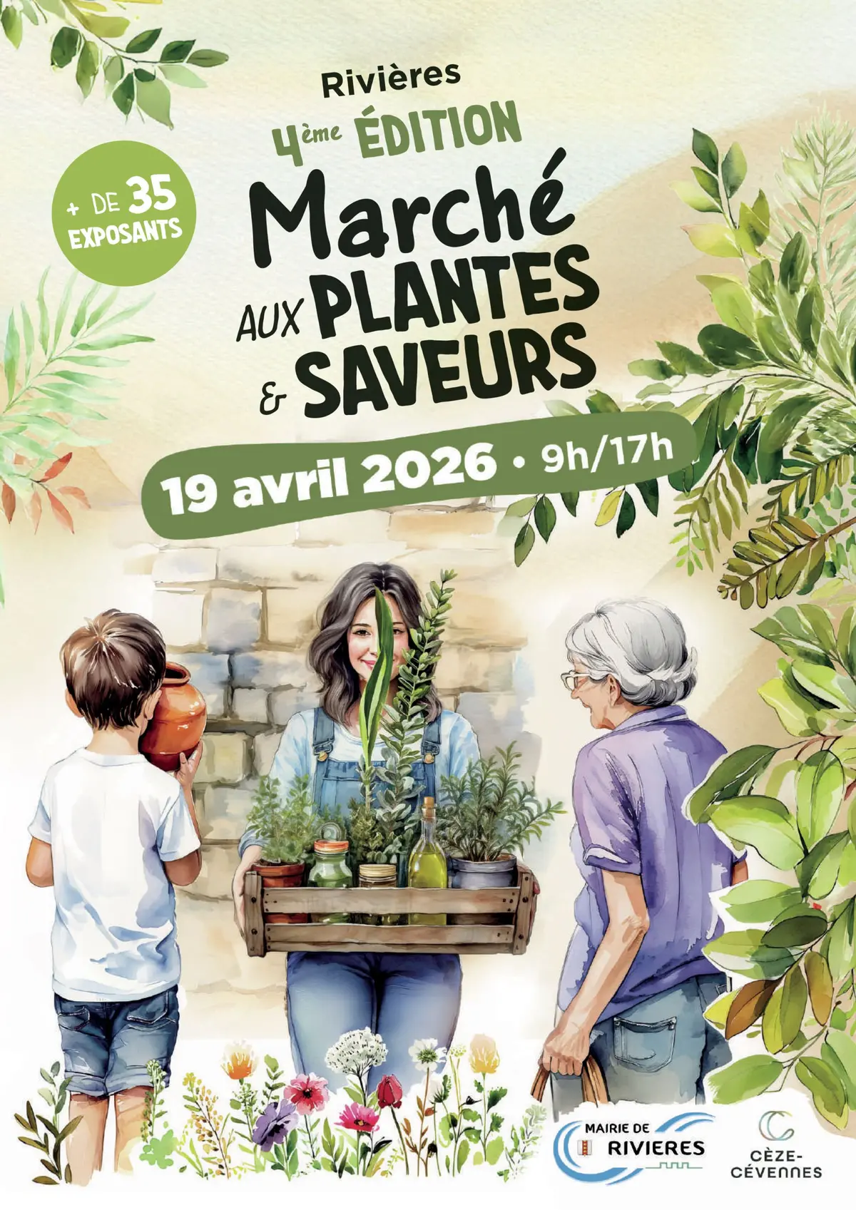 Marché aux Plantes & Saveurs de Rivières