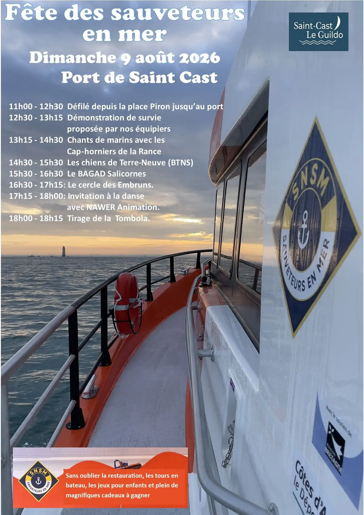 Fête annuelle des sauveteurs en mer