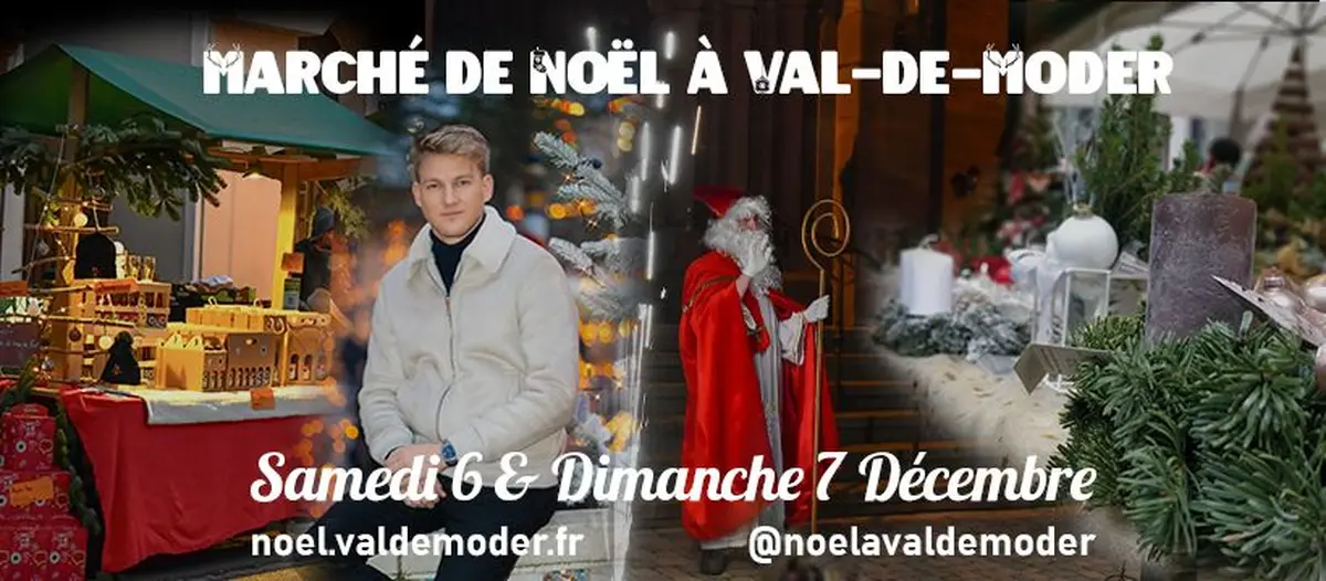 Marché de Noël à Val-de-Moder avec ROBIN LEON