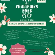 Fête du printemps et chasses aux œufs 2026 
