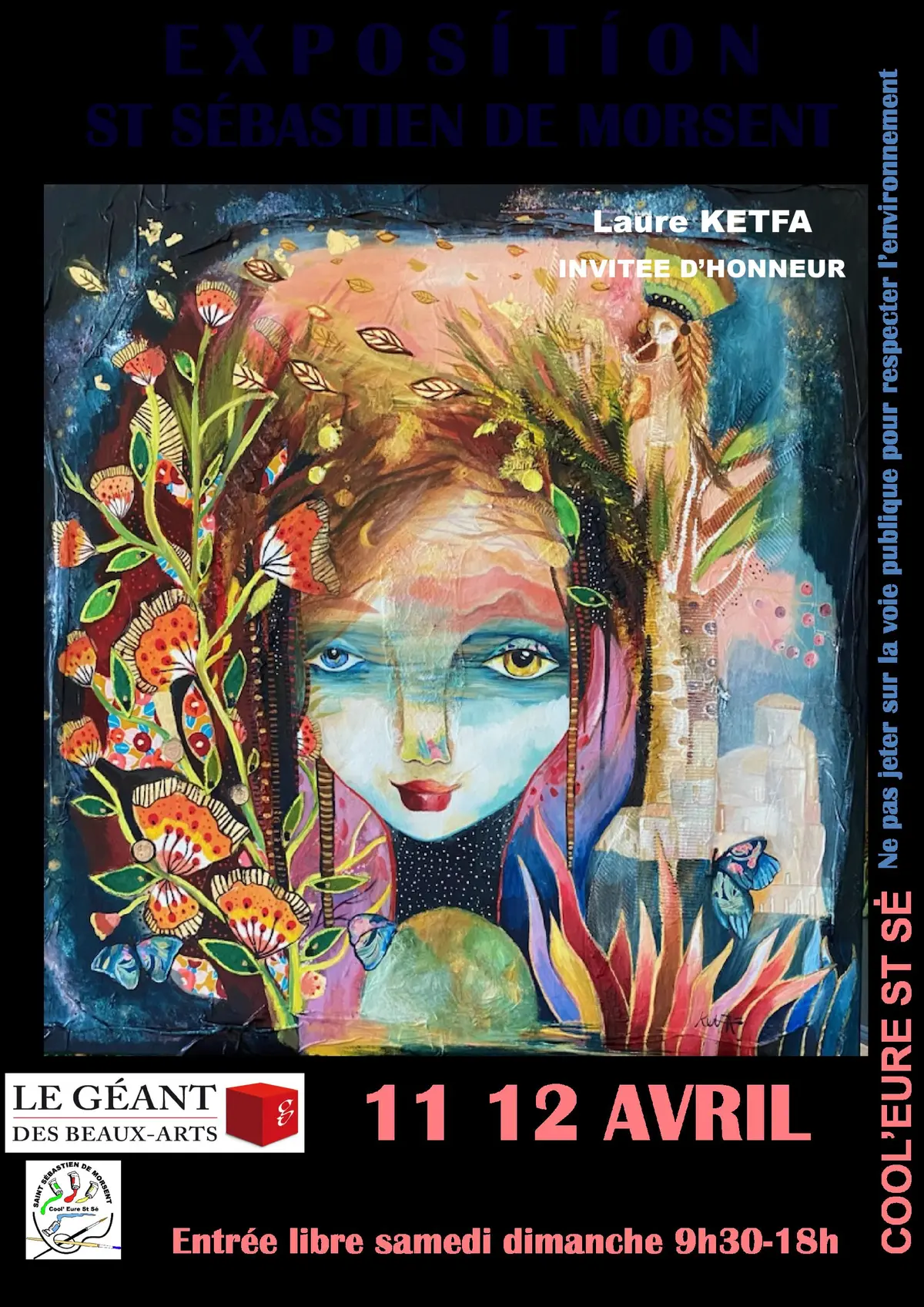 Exposition de peinture sculpture photographie