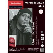 Soirée polar avec Cyril Carrère - Le Crépuscule de la Veuve Blanche