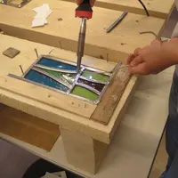 Atelier vitrail  &copy; François Lepoutre