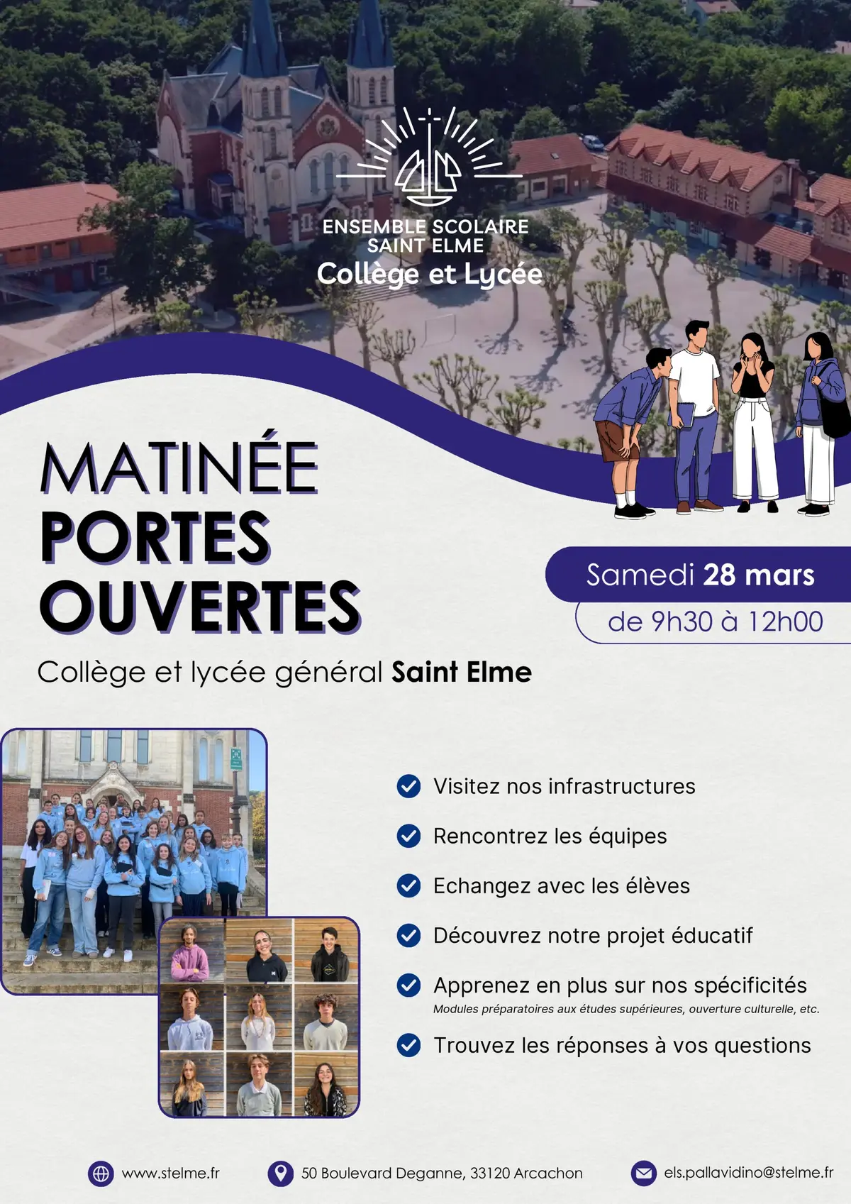 Matinée portes ouvertes - Lycée Saint Elme