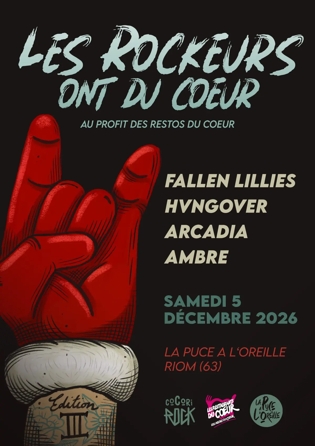 Les Rockeurs ont du Cœur 3 