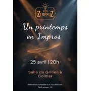 Théâtre d’Improvisation – Un printemps en Impros avec les ZIDEFUZ