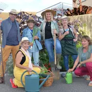 Un trésor sous le potager