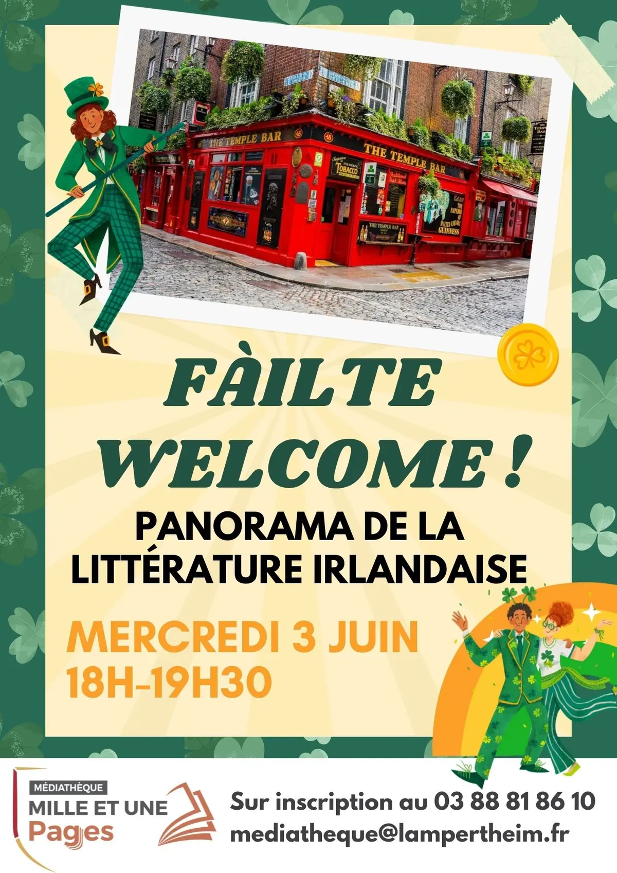 Fàilte ! Panorama de la littérature irlandaise