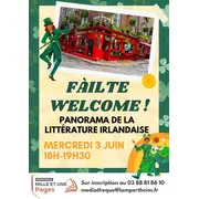 Fàilte ! Panorama de la littérature irlandaise