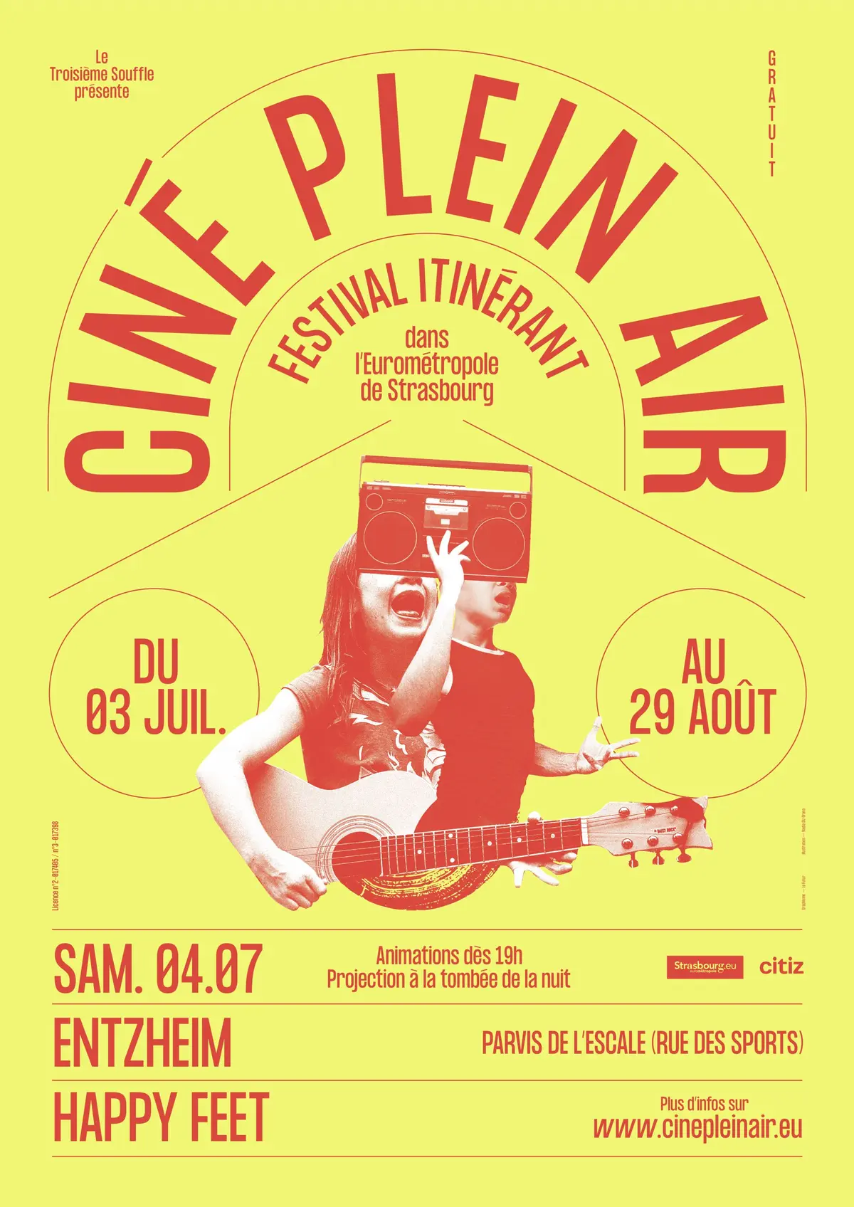 Ciné Plein Air ! - Happy Feet