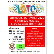 Loto de l'Etoile St-Barthélémy Nice Basket