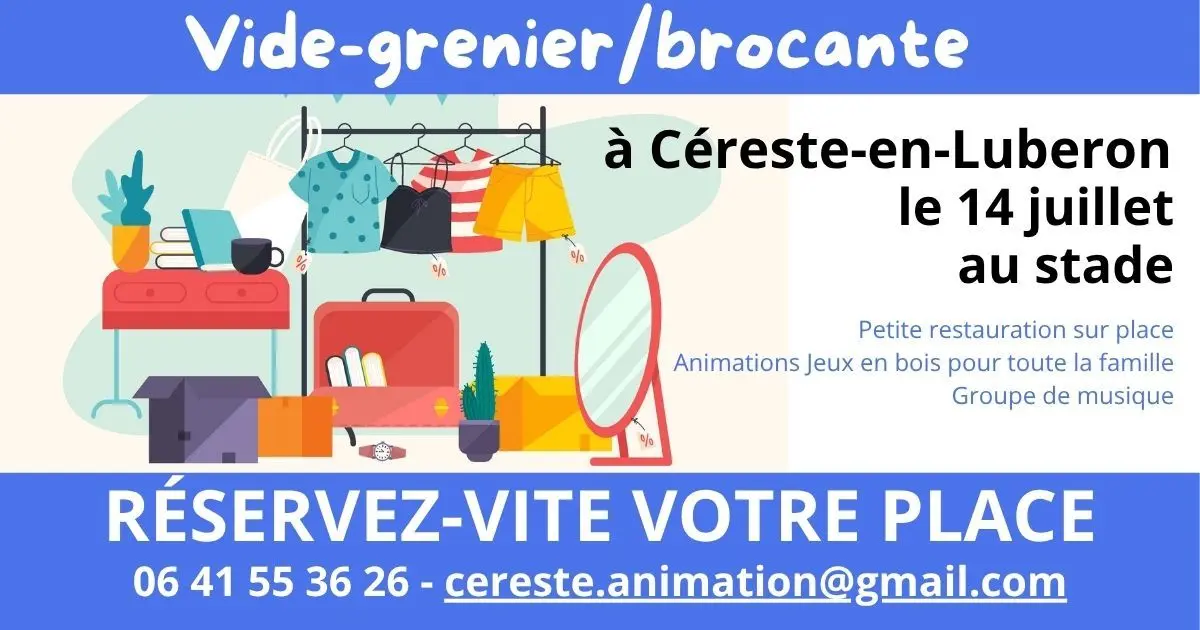Brocante du 14 juillet 
