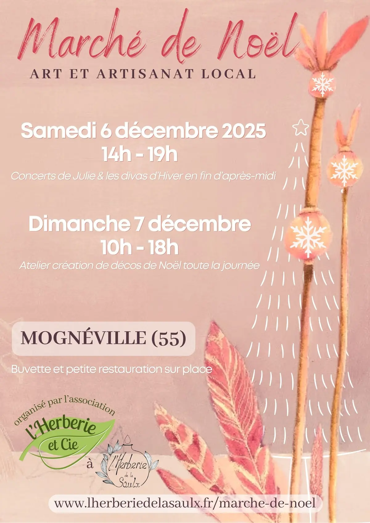 Marché de Noël à l'Herberie