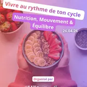 Vivre au rythme de ton cycle