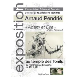 Adam et Eve d après Rembrandt 