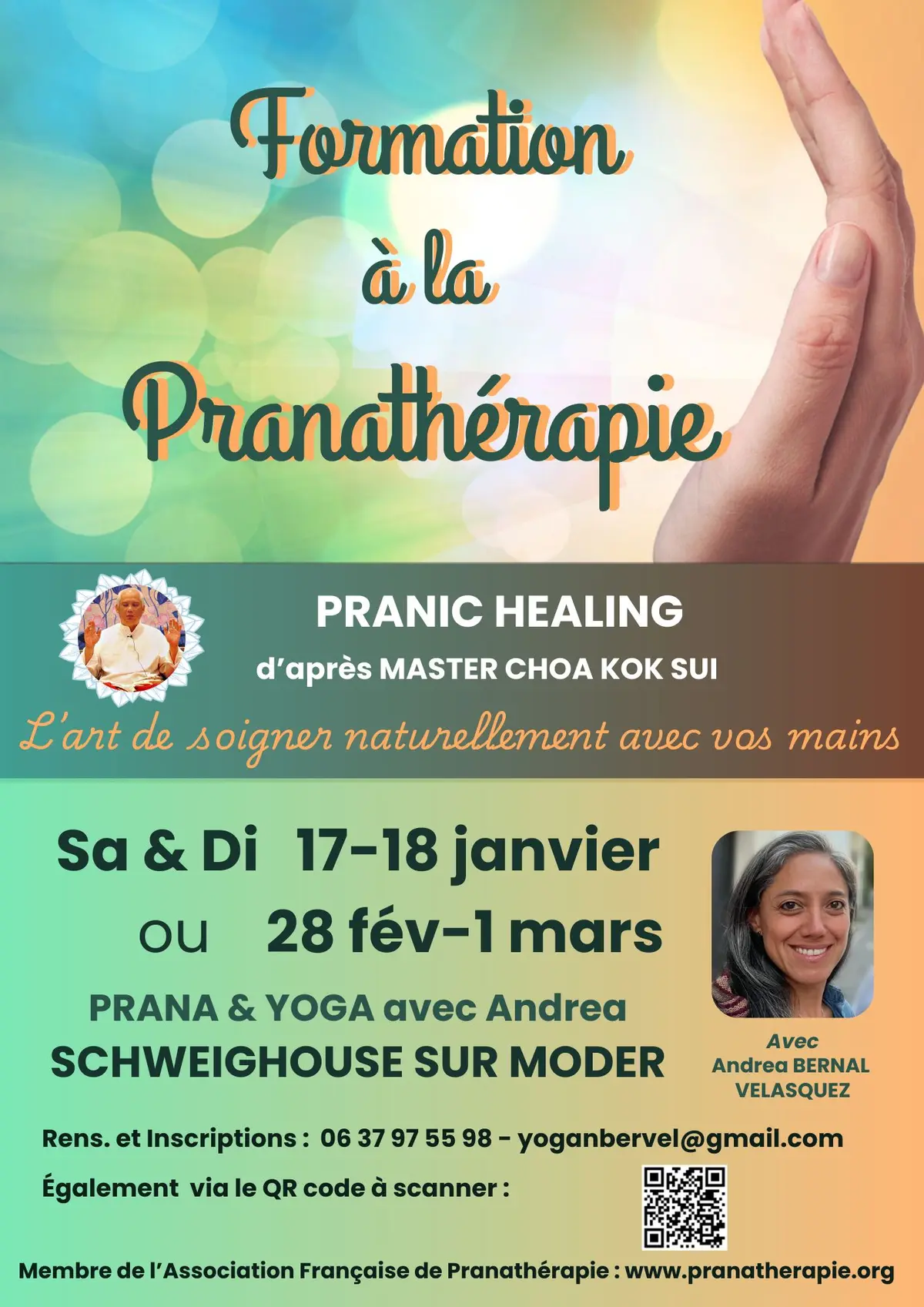 Cours de Base Soins énergétiques de pranathérapie
