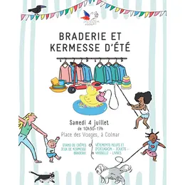 Braderie solidaire et kermesse d’été