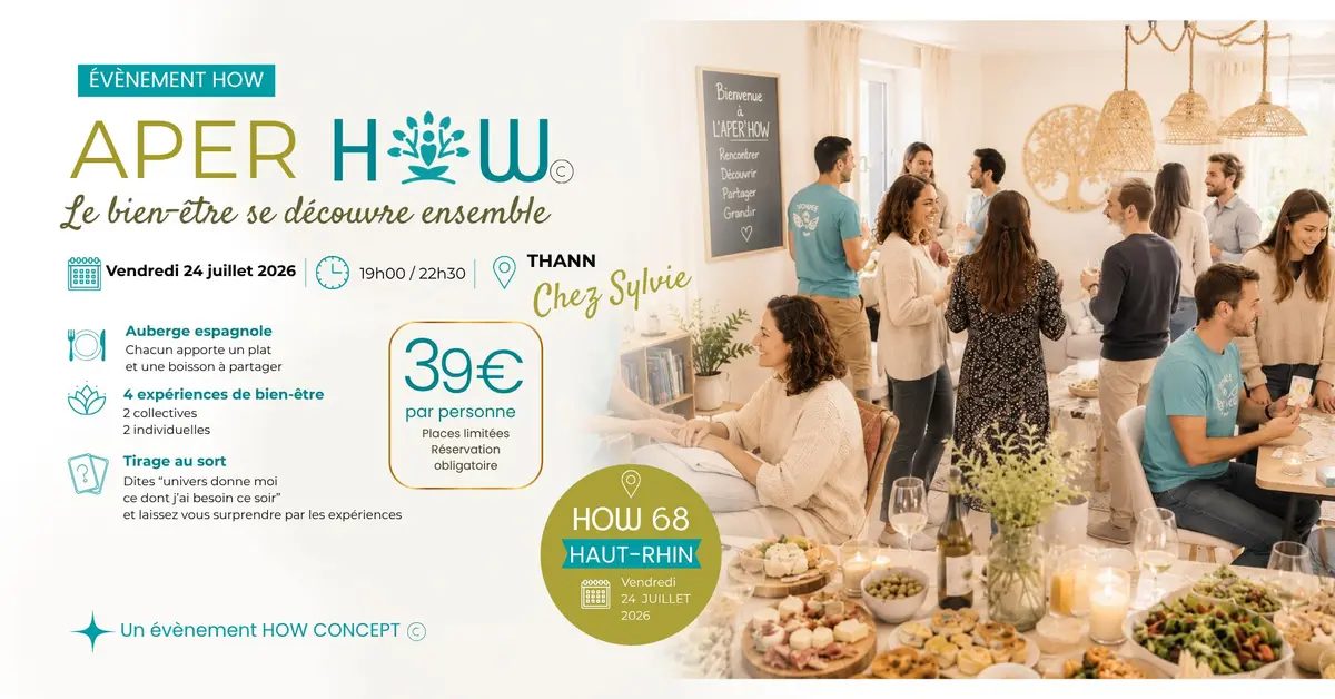 Aperhow à Thann Chez Sylvie - Apéro & Bien-être