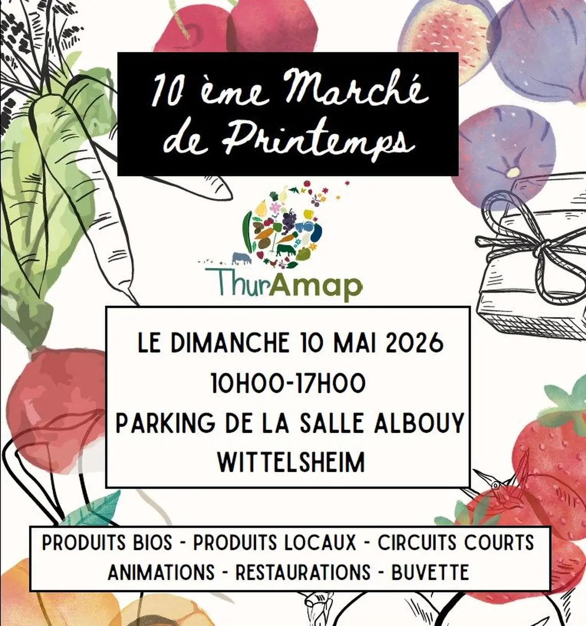 10ème Marché de printemps ThurAmap