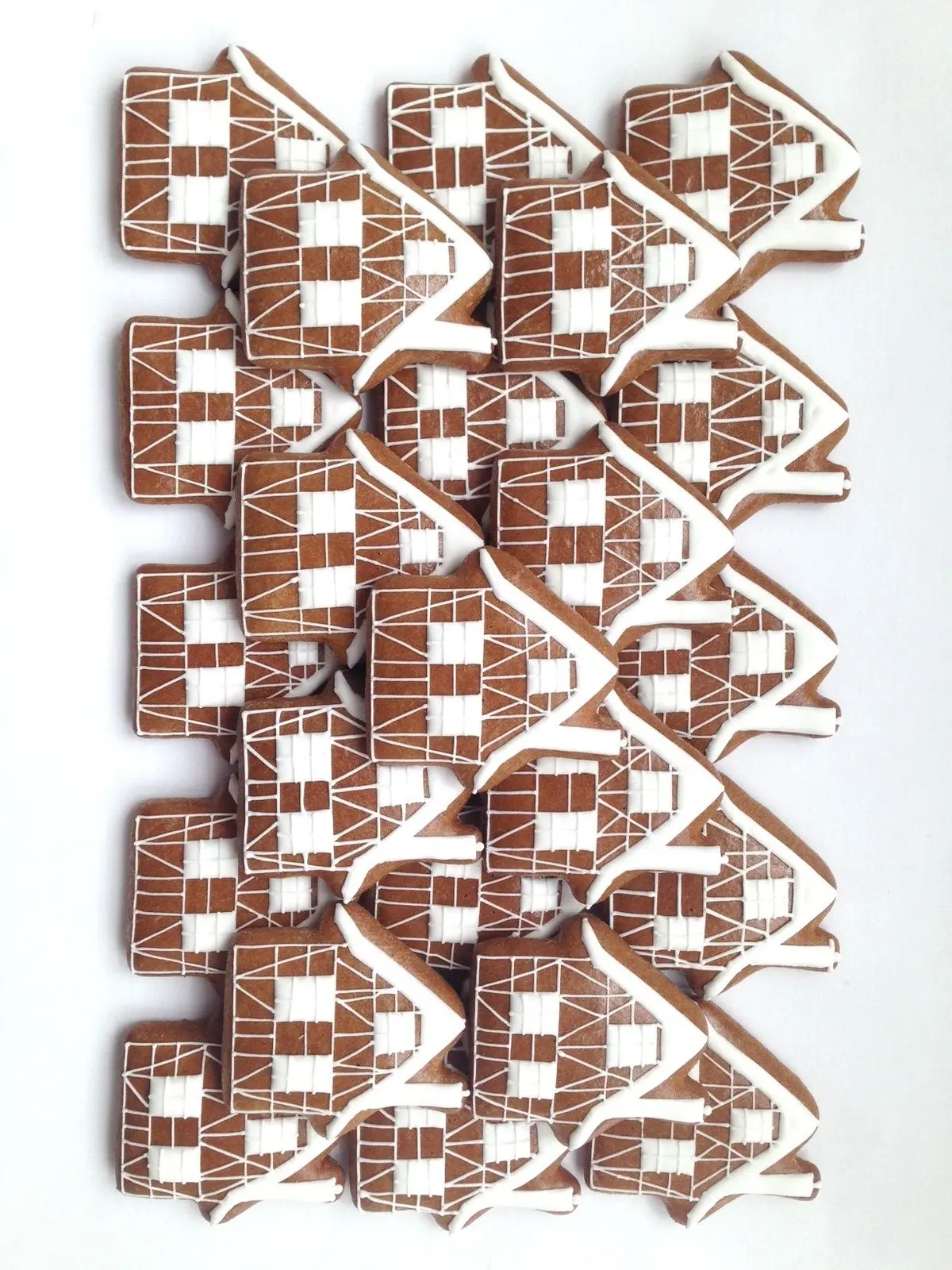 Quand le sucre dessine l'automne, décor sur pain d'épice