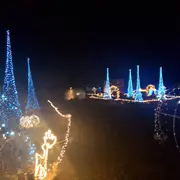 Maison illuminée de Noel (Rogna-Jura)