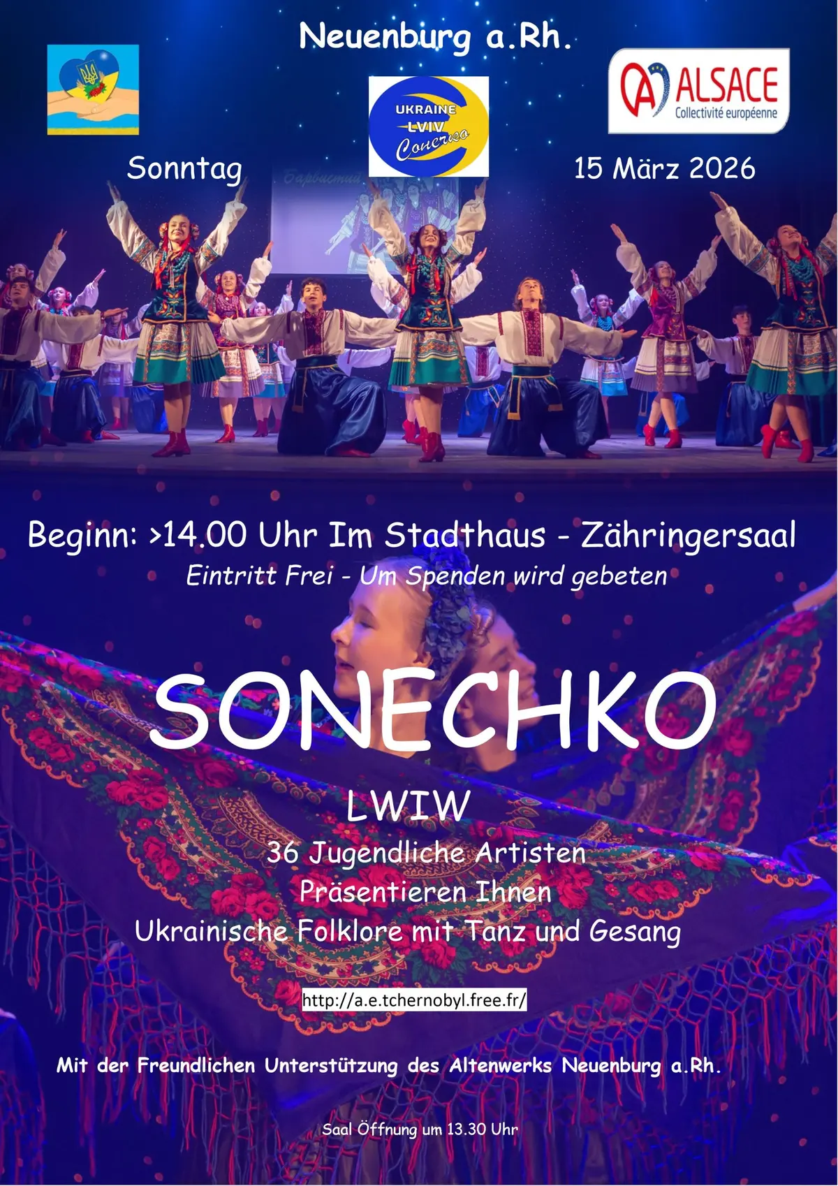 Spectacle de Danses et Chants Ukrainiens Actif