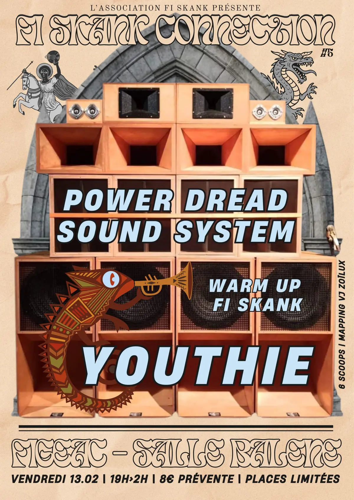 Fi Skank Connection # 5 Power Dread sound system + Youthie