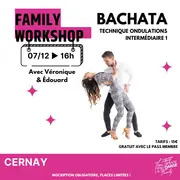 Stage Bachata – Technique d’Ondulations (Intermédiaire) à Cernay