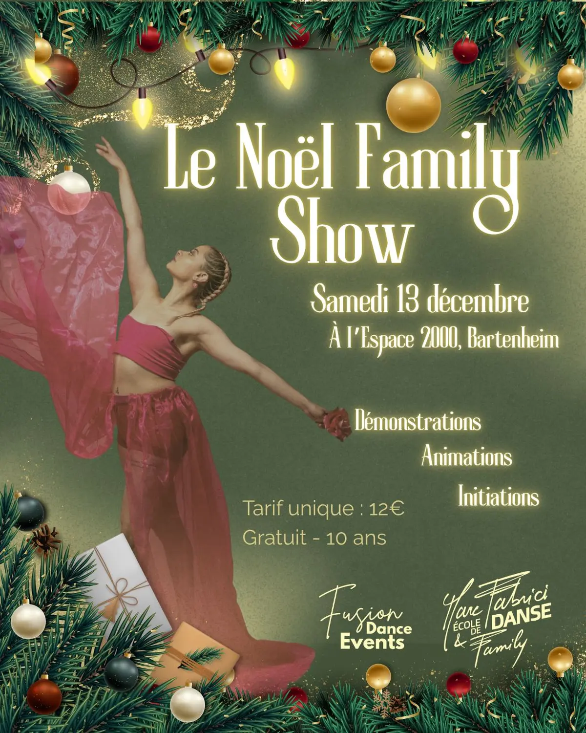 Noël Family Show à Bartenheim : un spectacle de danse réinventé