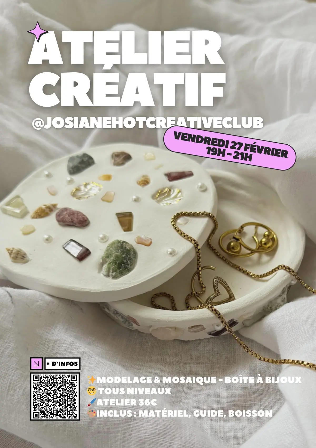 Atelier créatif - The Babel Community X Josianehotcreativeclub