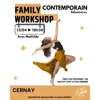 Family Workshop – Danse Contemporaine (Niveau débutant) &copy; EDD
