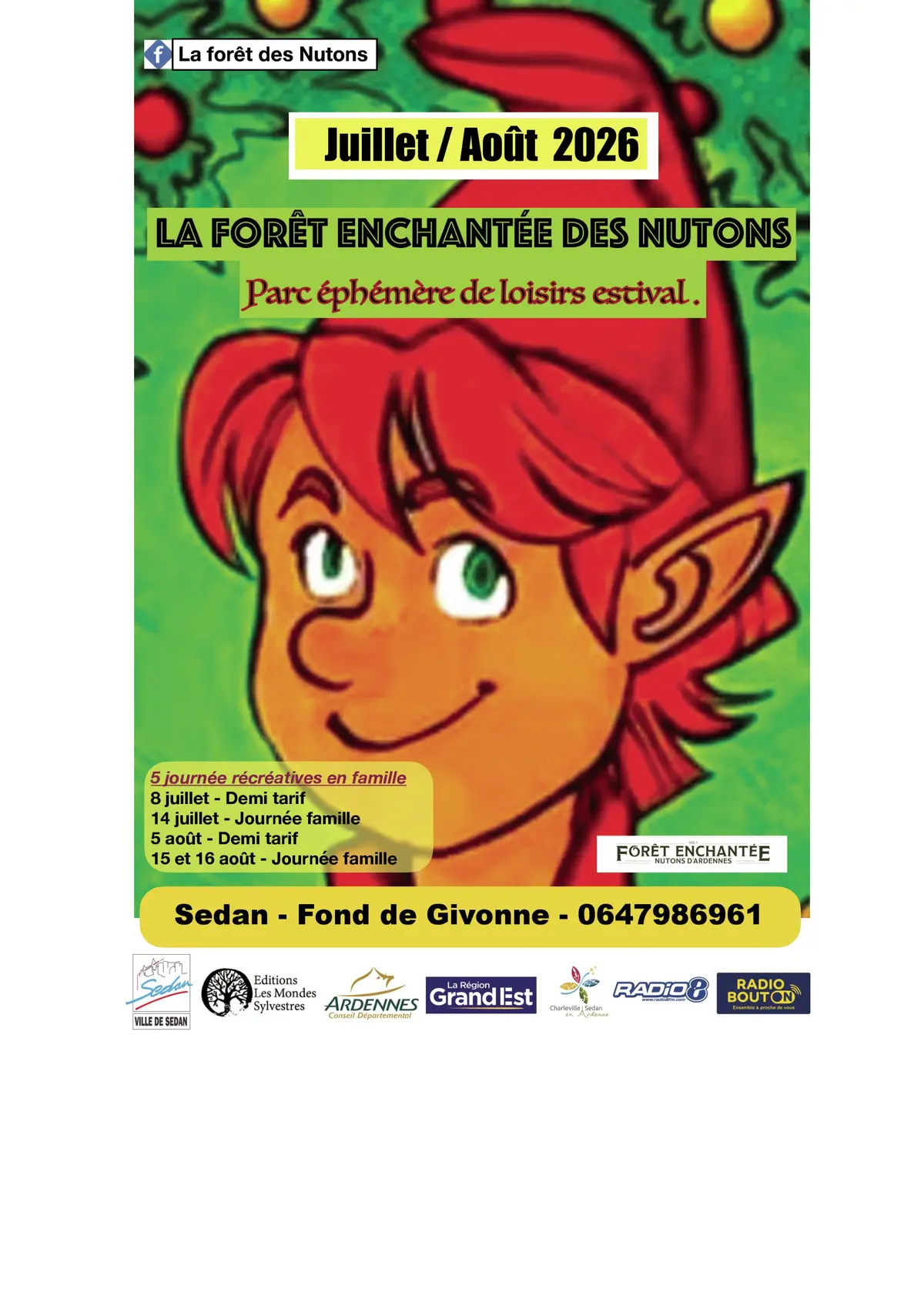 La forêt enchantée des Nutons - Parc de loisirs éphémère