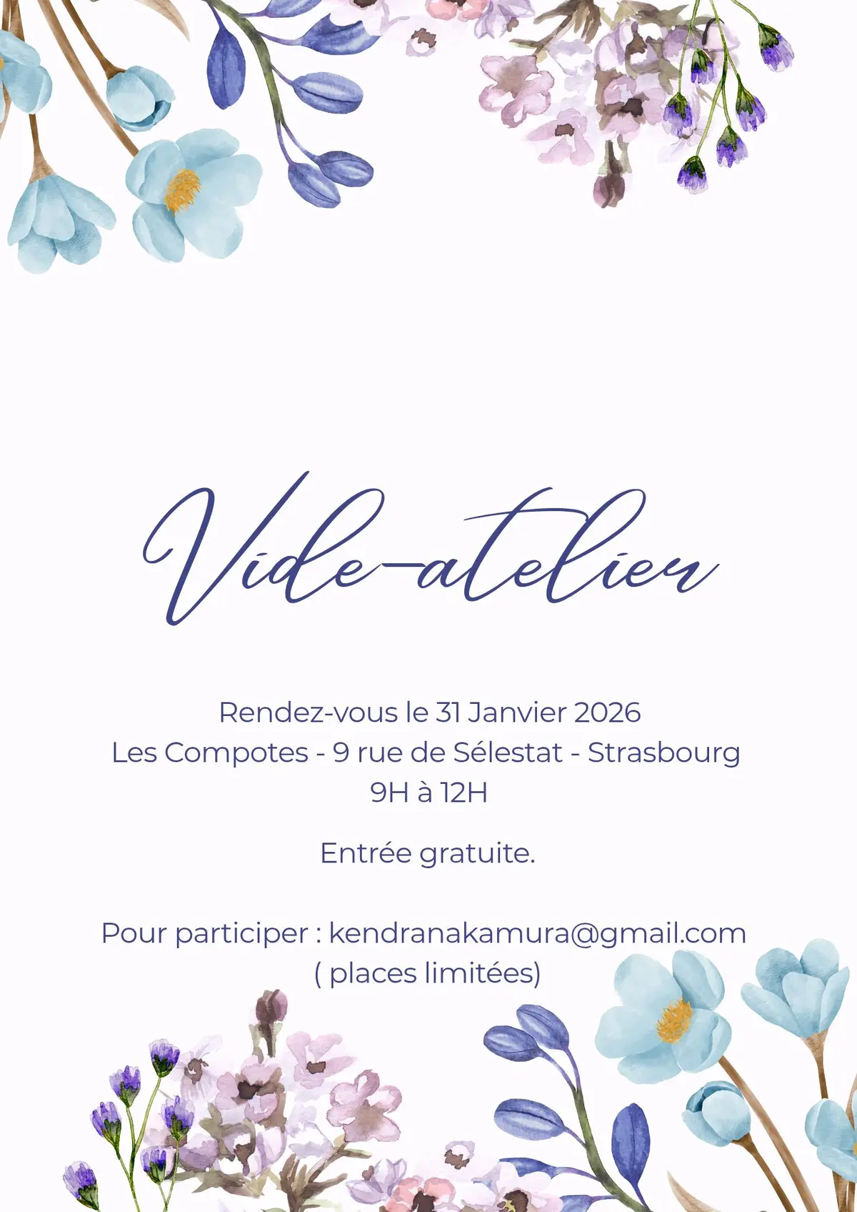 Vide-atelier Hivernal 