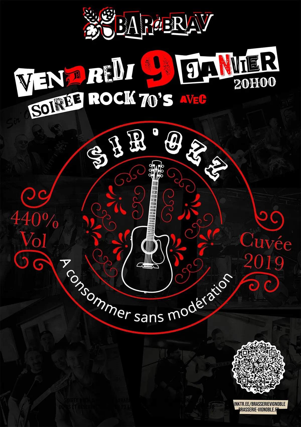 Sir'Ozz en concert vendredi 9 janvier au BaRàBrav de Ribeauvillé