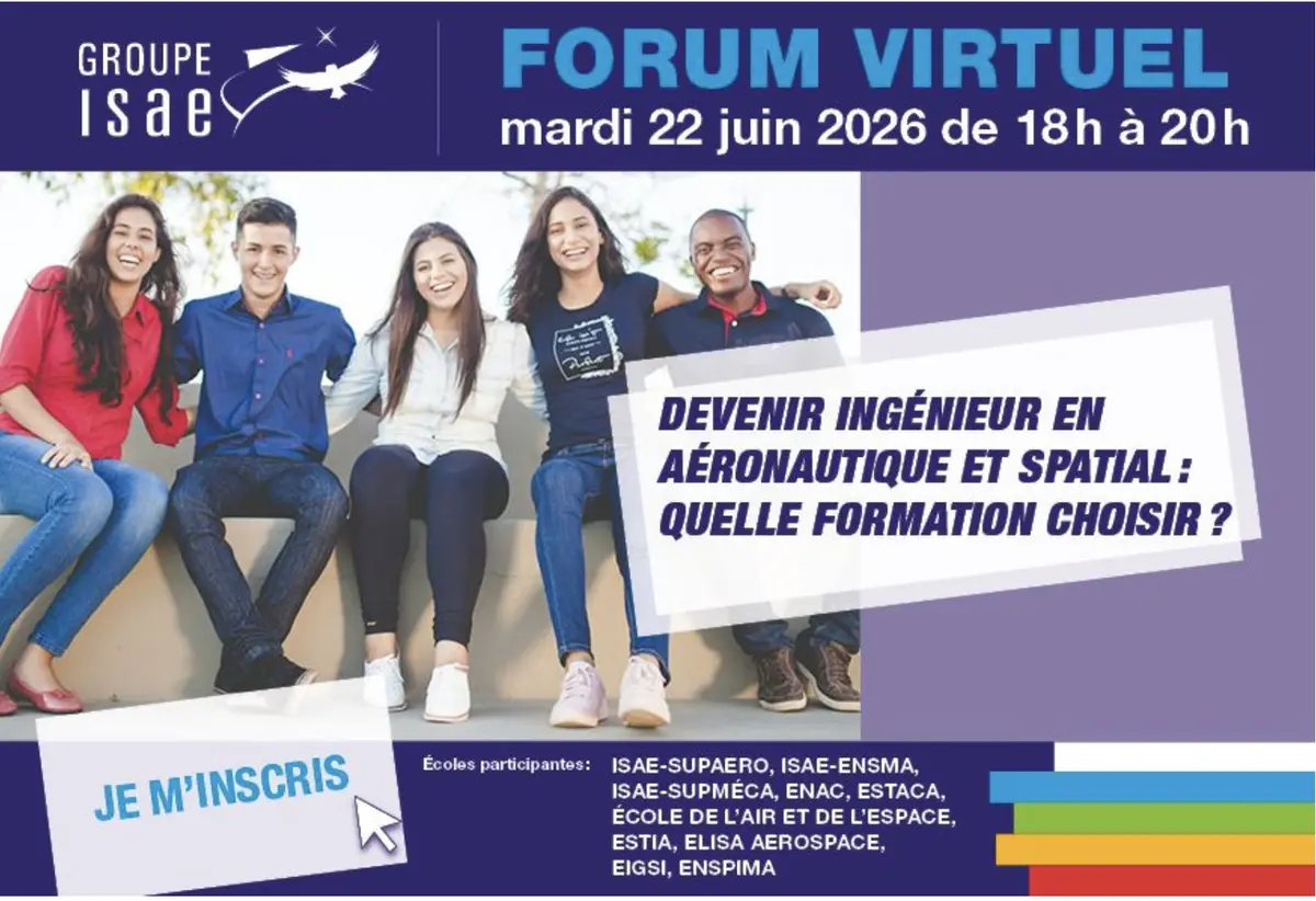Webinaire du Groupe ISAE : découvrez les formations en aéronautique et spatial