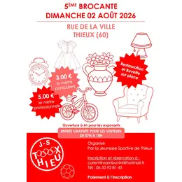 5ème Brocante de la JS Thieux